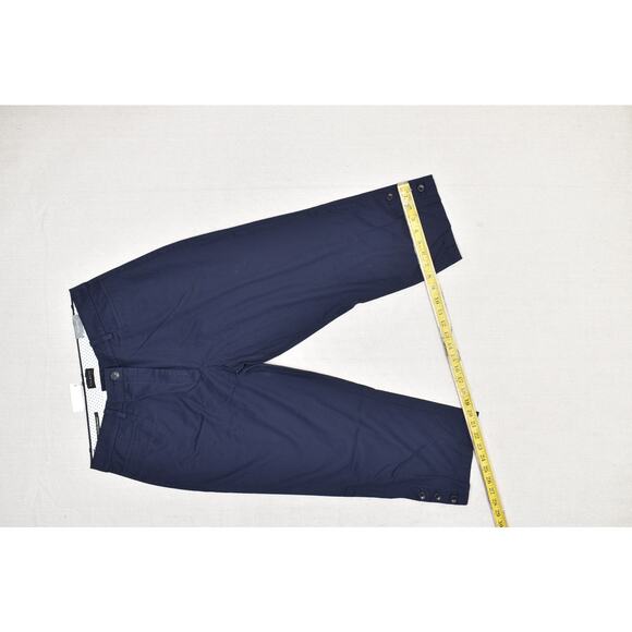 NEW Talbots Womens Navy Blue Perfect Skimmer Cropped Pants Size 12 NWT - Picture 5 of 8